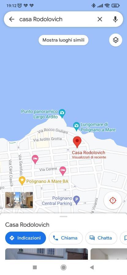 דירות פולינאנו א מארה Casa Rodolovich Locazione Breve מראה חיצוני תמונה